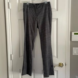 WHBM Navy & White Slim Dress pants Size 4